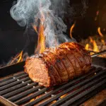 Roast Beef on the Grill: A Flavorful Outdoor Feast 4 Searing roast beef on the grill to form a crispy crust