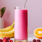 Smoothie Recipes Using Orange Juice: Refreshing & Healthy Drink Ideas 5 Blended orange juice smoothie with fruits