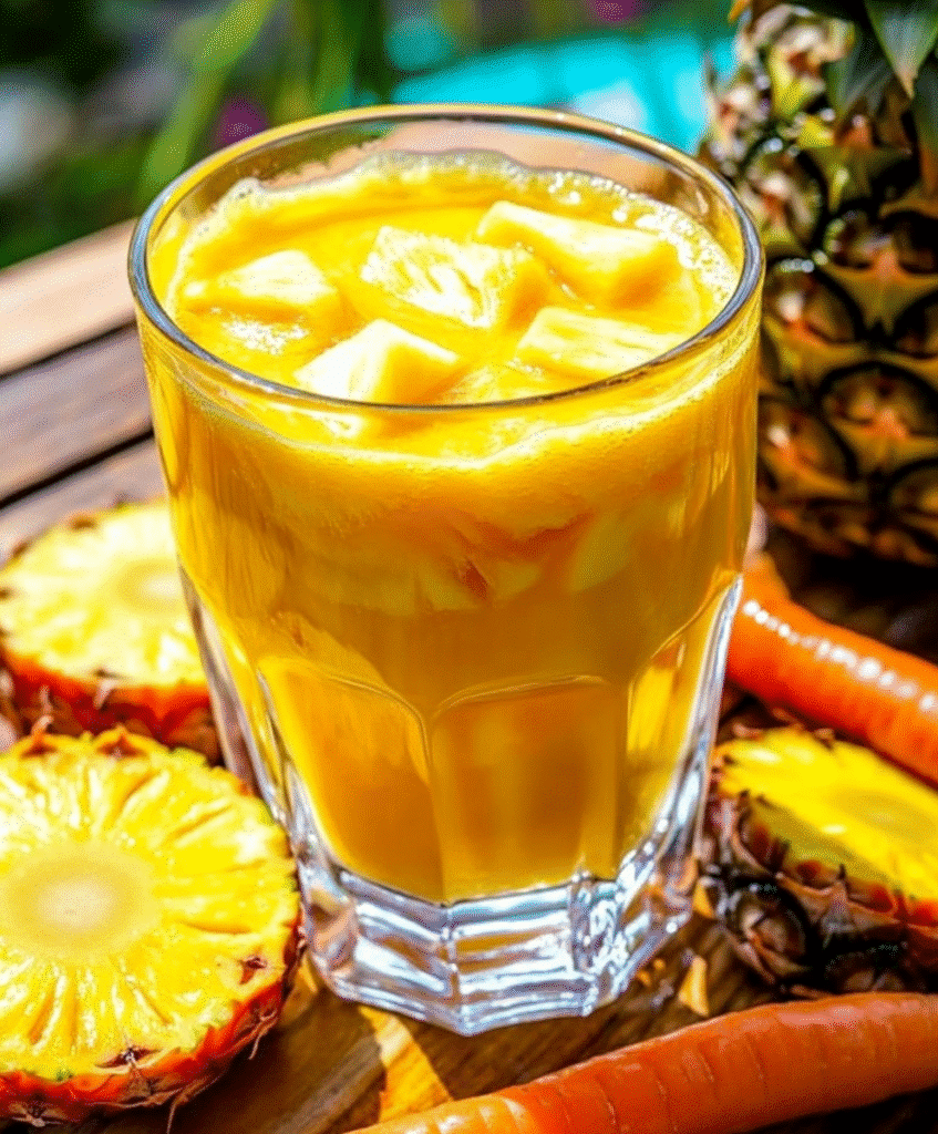 pineapple carrot juice recipe