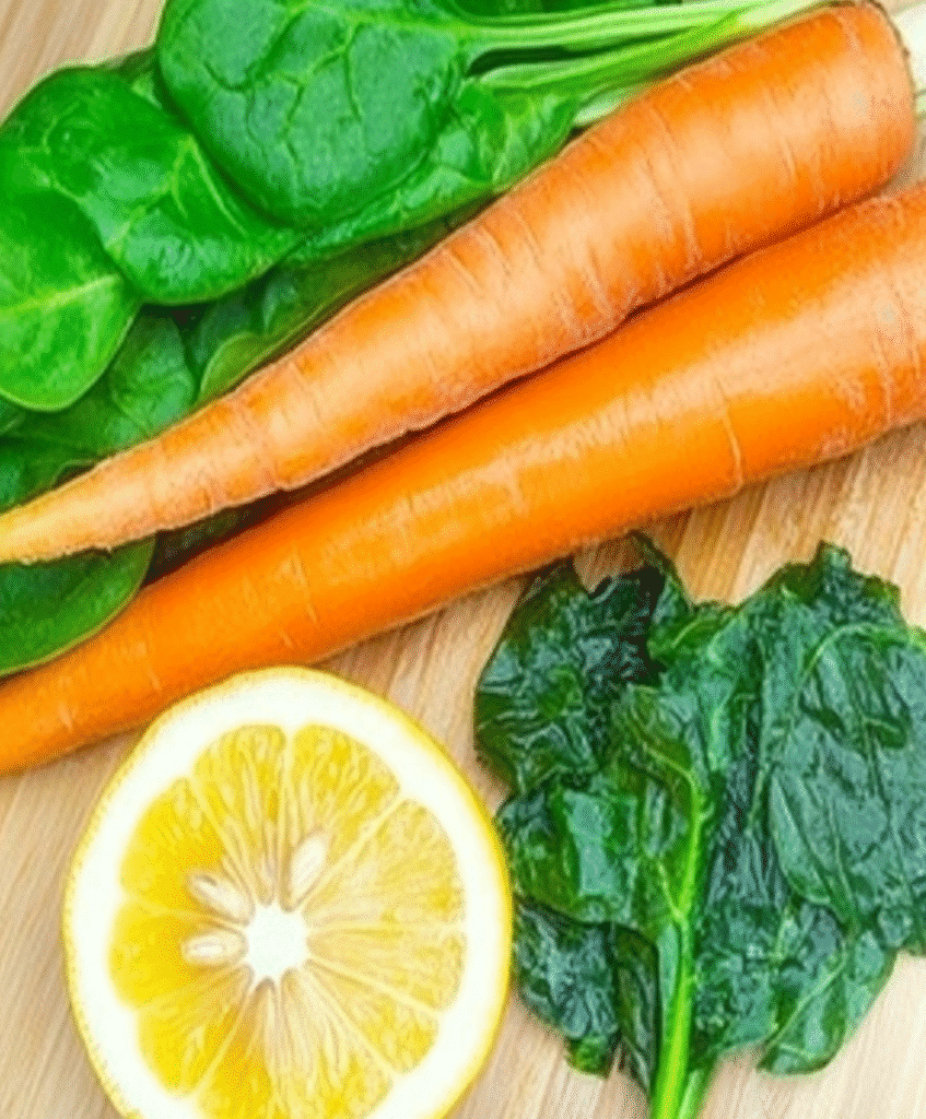 Carrot Spinach Juice: A Nutrient-Packed Drink to Boost Your Health 5 Carrot and Spinach Ingredients for Juice