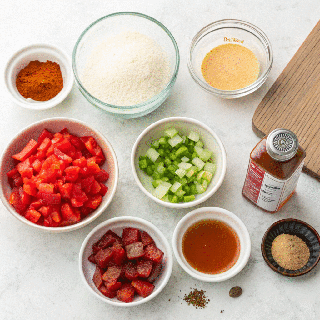 Arbys Bronco Berry Sauce Recipe(Better Than the Original) 2 Ingredients for Arby’s Bronco Berry Sauce laid out on a clean kitchen counter