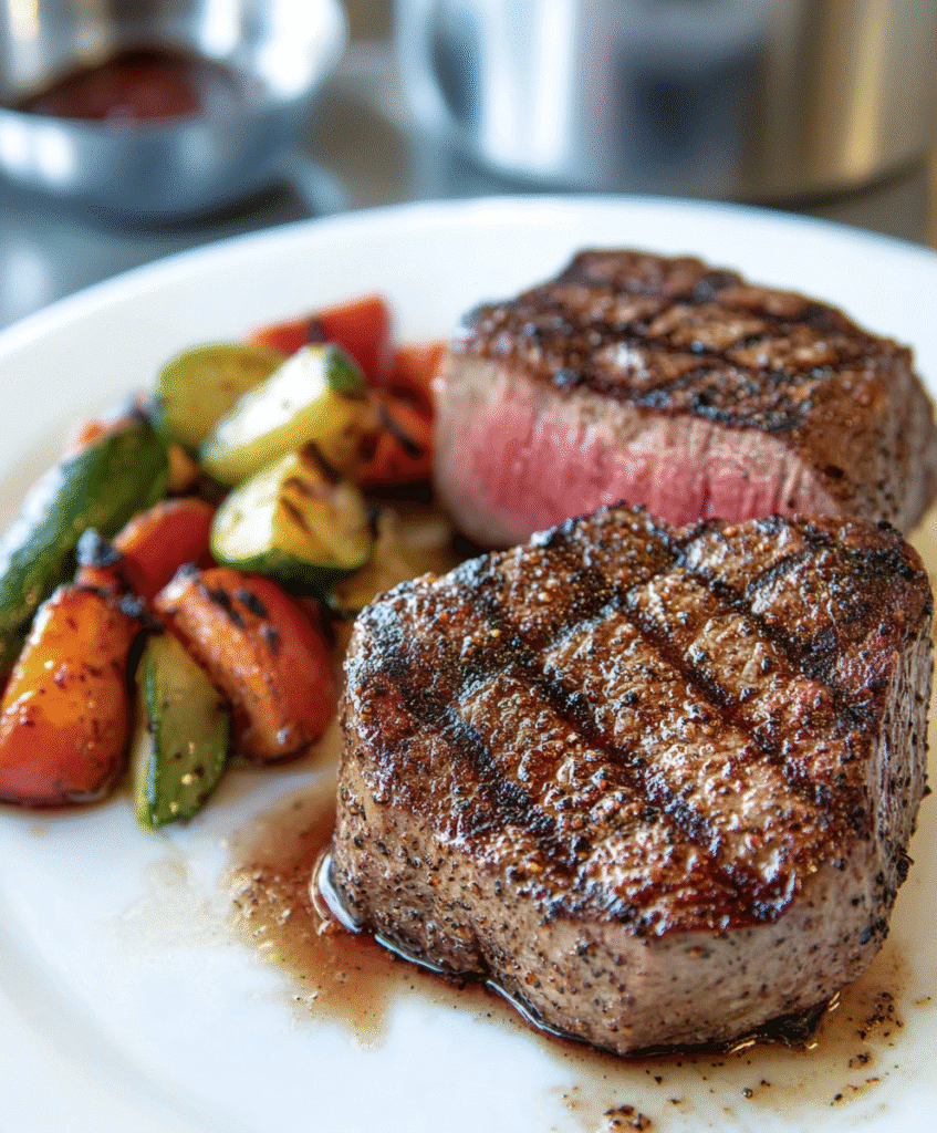 How to grill a 2-inch thick filet mignon