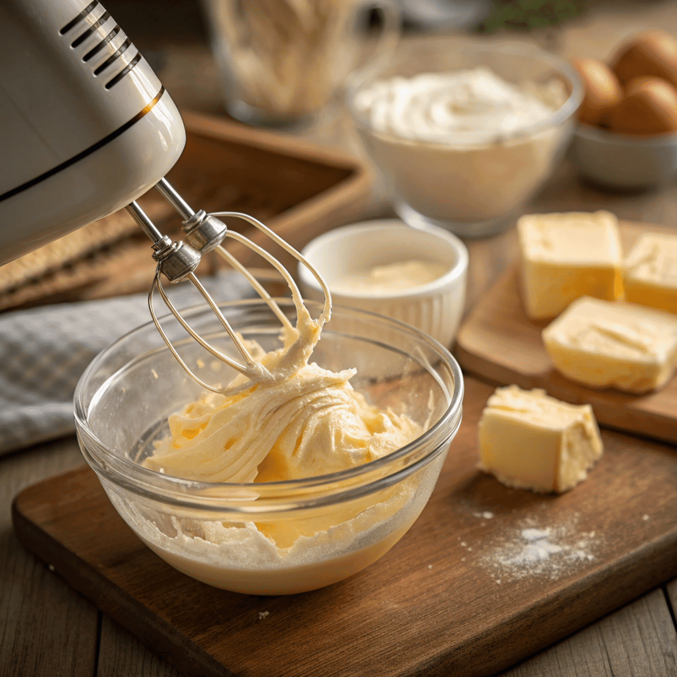 Whipping butter for Golden Corral Honey Butter Recipe
