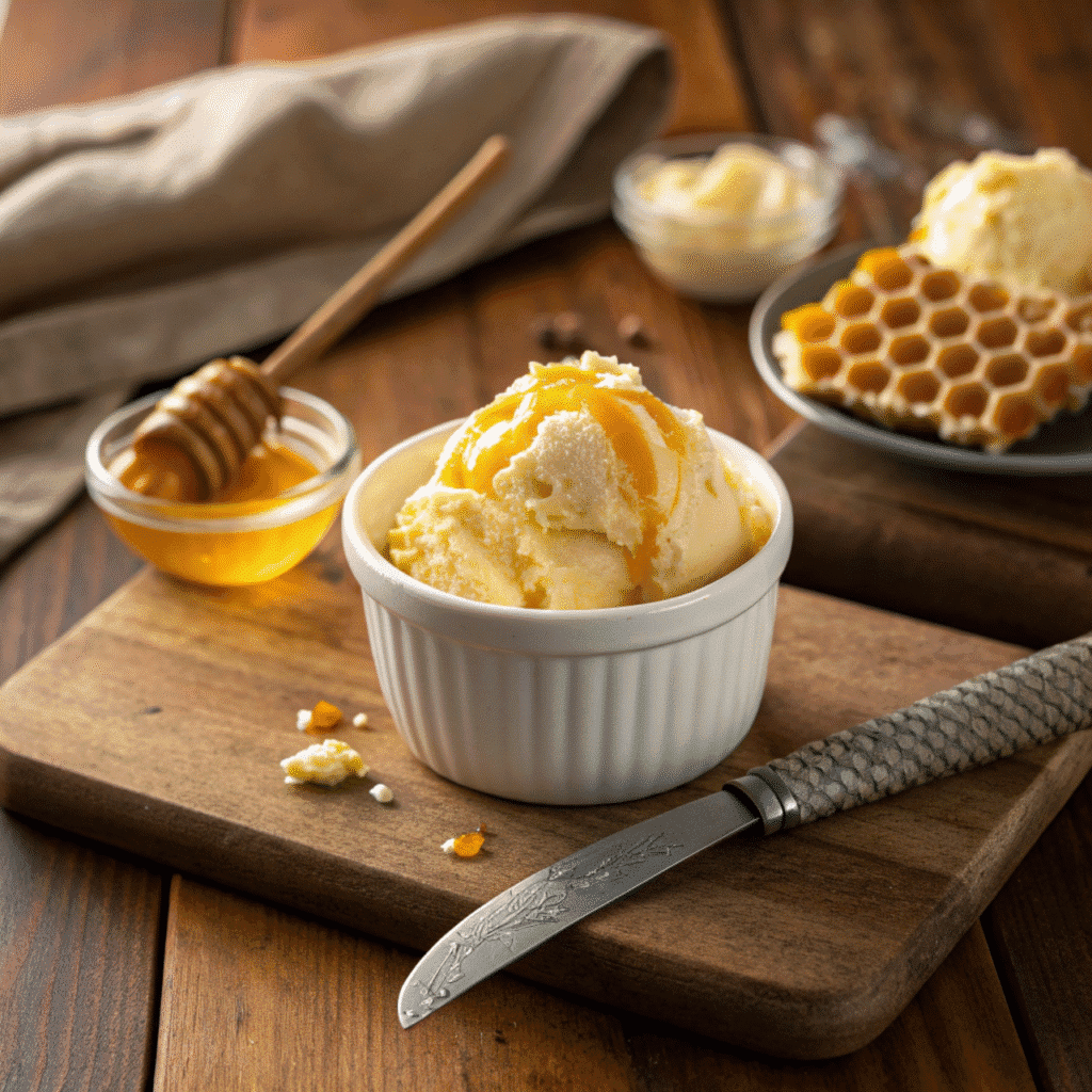 Golden Corral Honey Butter Recipe creamy spread in bowl