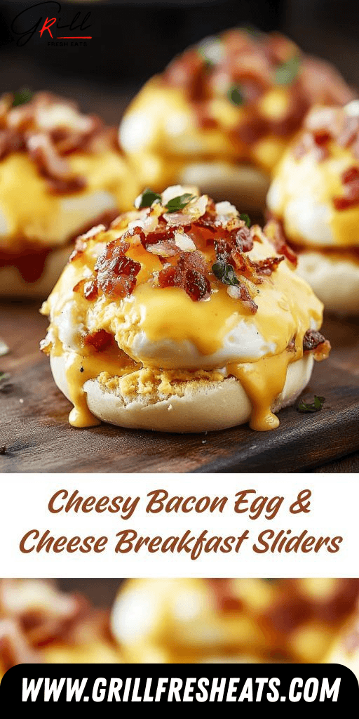 Cheesy Bacon Egg and Cheese Breakfast Sliders 1 5
