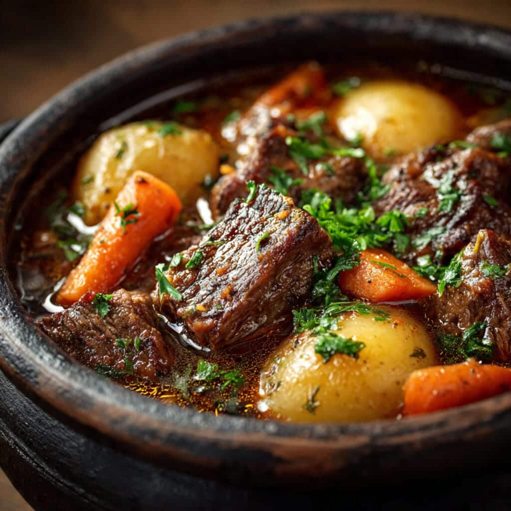 Beef Stew for a Crowd in the Crock Pot