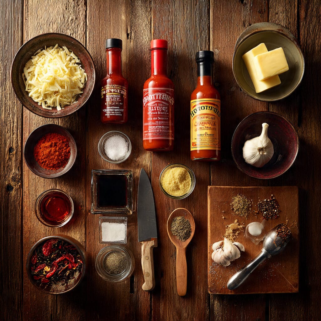 Ingredients for Hooters 3 Mile Island Sauce