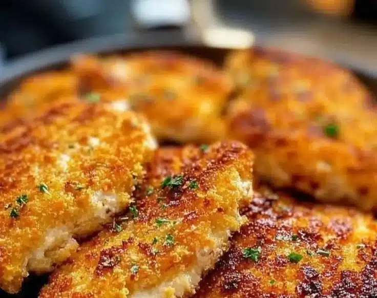 Air Fryer Parmesan Crusted Chicken