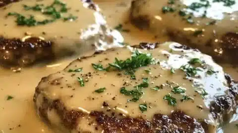 Amish Hamburger Steak Bake