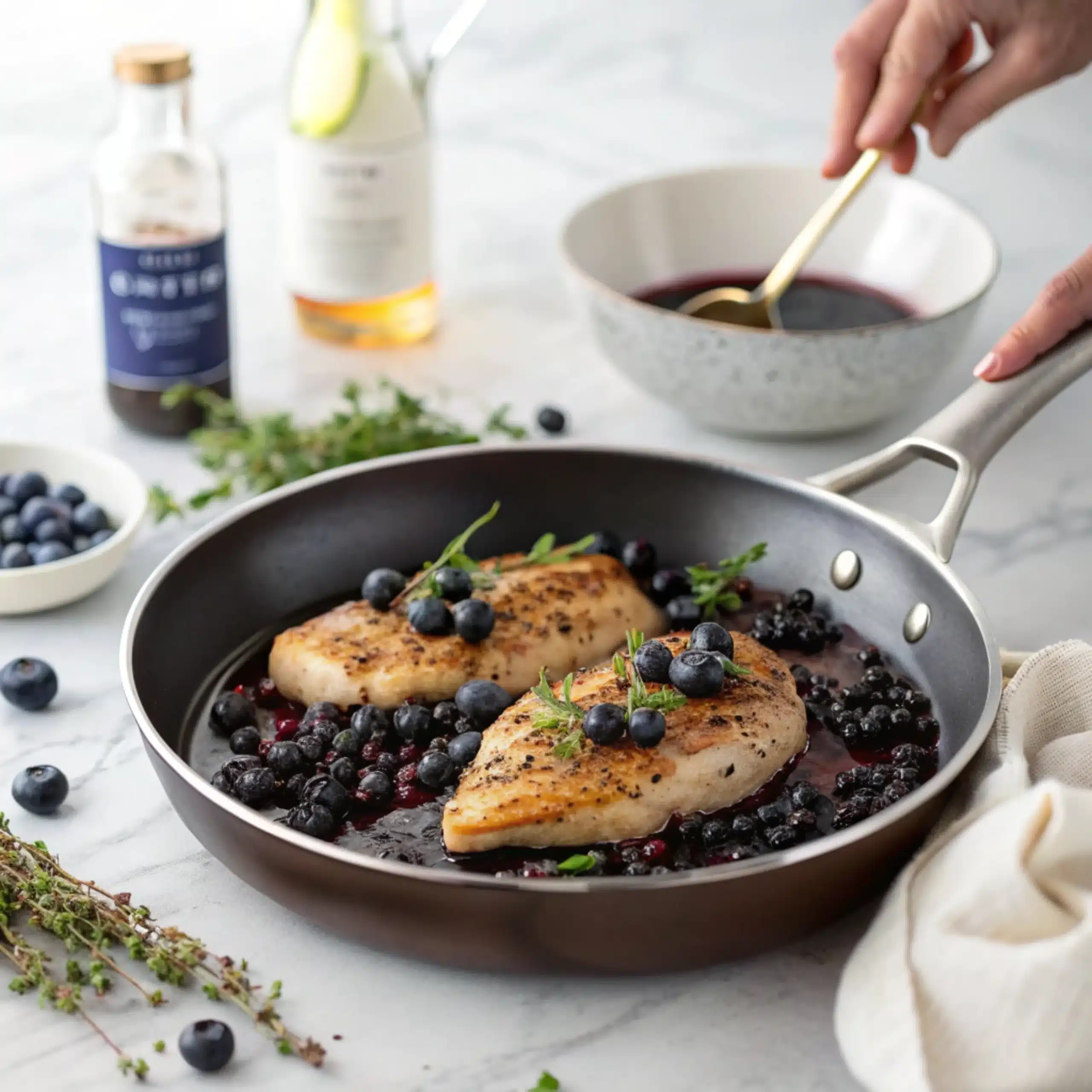 Best-Ever Blueberry Thyme Chicken 1 Best-Ever Blueberry Thyme Chicken