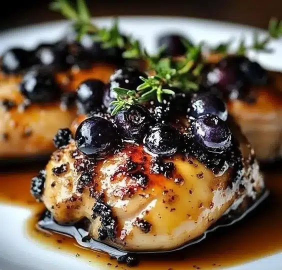 Best-Ever Blueberry Thyme Chicken 2 Best-Ever Blueberry Thyme Chicken