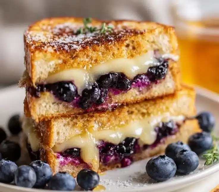 Blueberry Grilled Cheese 2 Blueberry Grilled Cheese