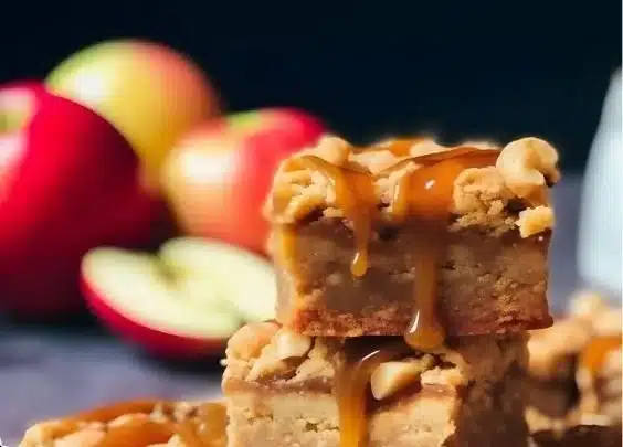 Caramel Apple Blondies Recipe