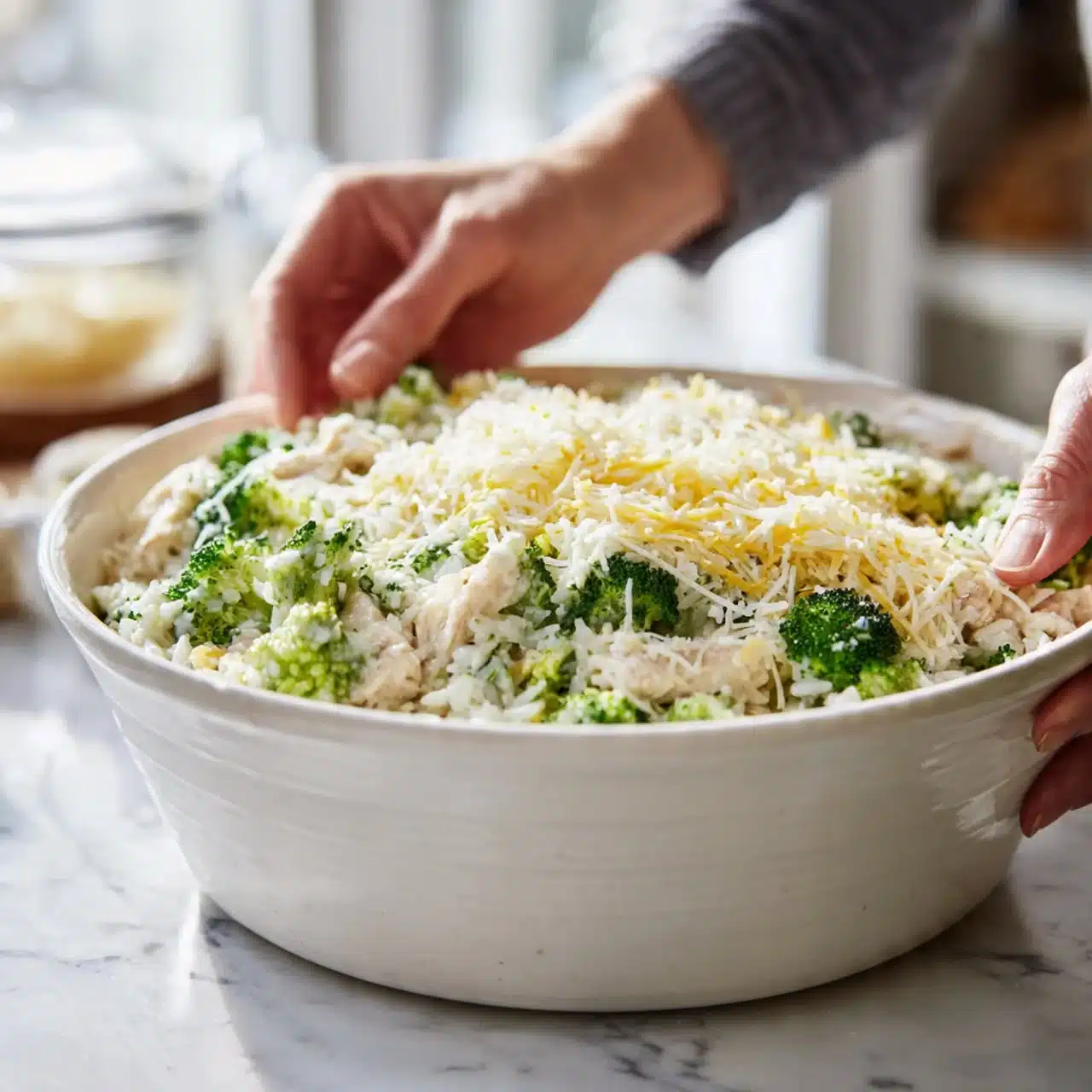 Chicken Broccoli Rice Casserole 1 Chicken Broccoli Rice Casserole