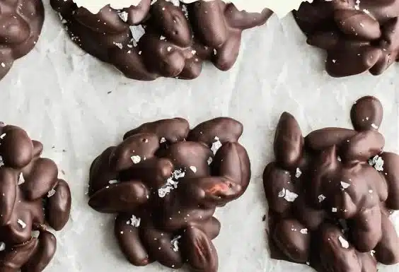 Chocolate Covered Almond Clusters Recipe
