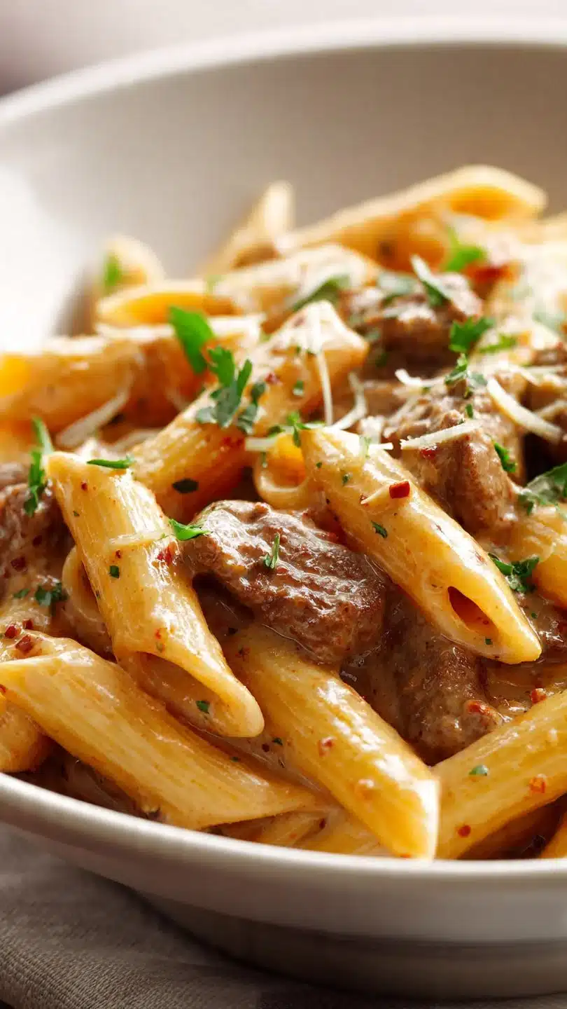 Creamy Beef Pasta