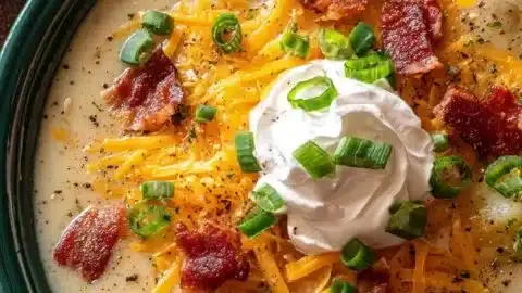 Creamy Loaded Baked Potato Soup 1 Creamy Loaded Baked Potato Soup