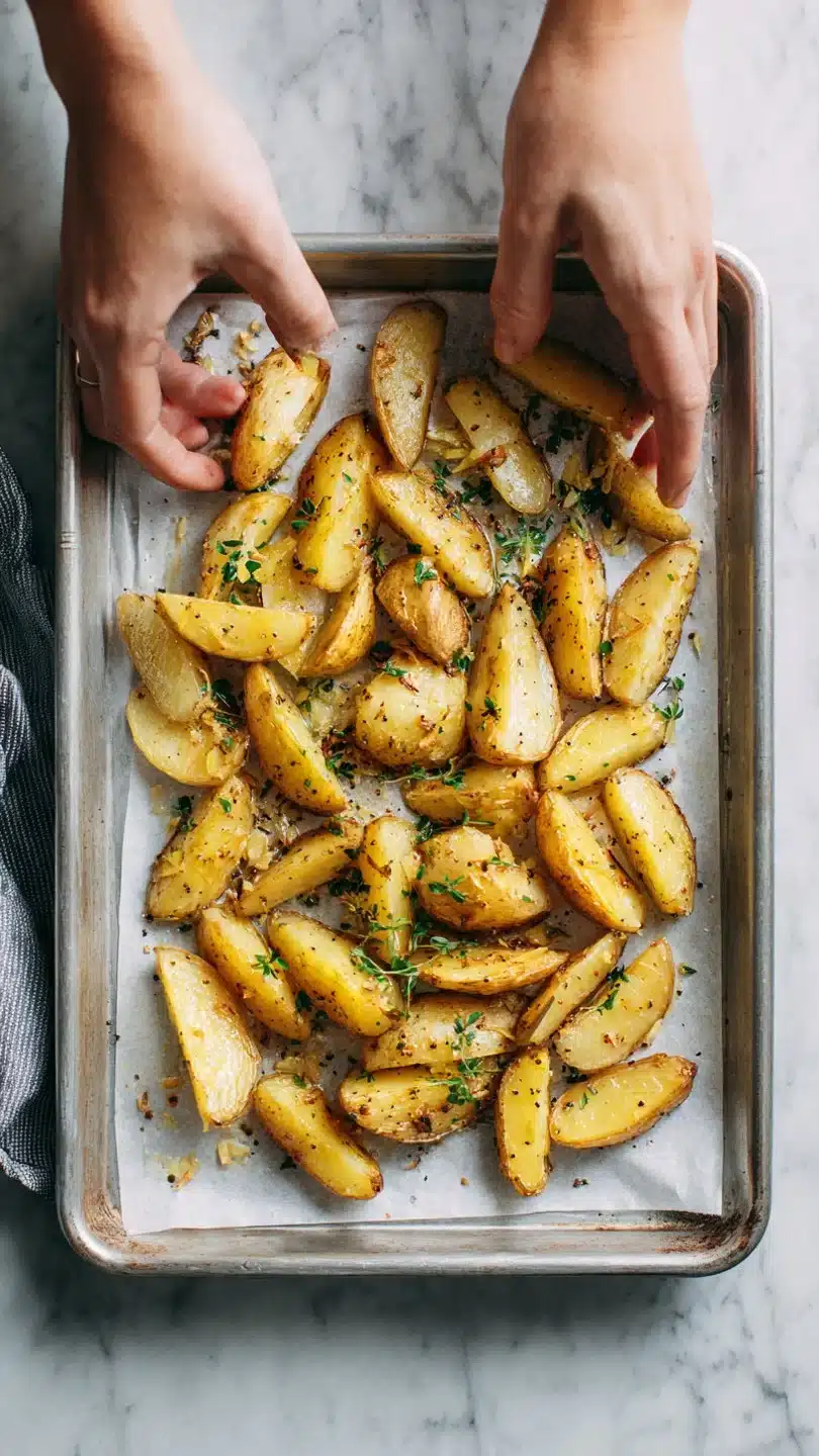 Crispy Greek Lemon Potatoes 1 Crispy Greek Lemon Potatoes