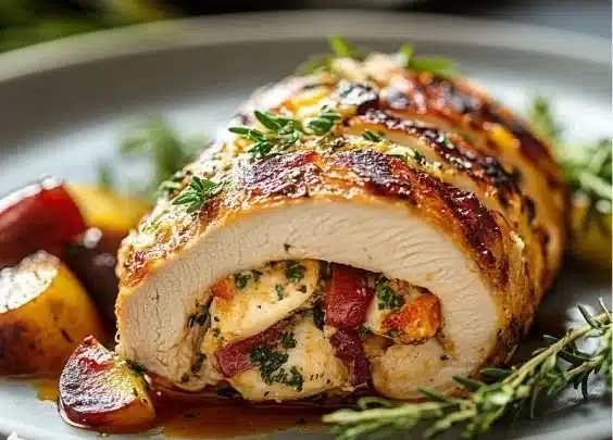 Delicious Stuffed Chicken Breast Recipe 3 Delicious stuffed chicken breast recipe with savory filling