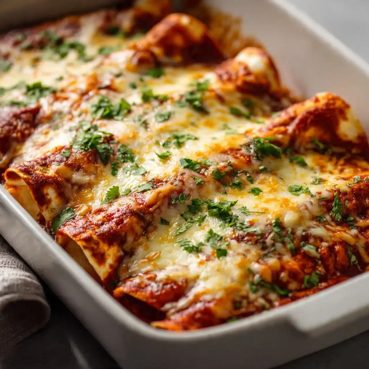 Easy Chicken Enchiladas 2 Easy Chicken Enchiladas
