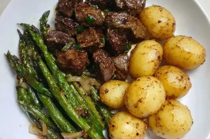 Garlic Balsamic Steak Bites 2 Garlic Balsamic Steak Bites