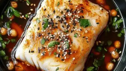 Ginger Soy-Glazed Cod
