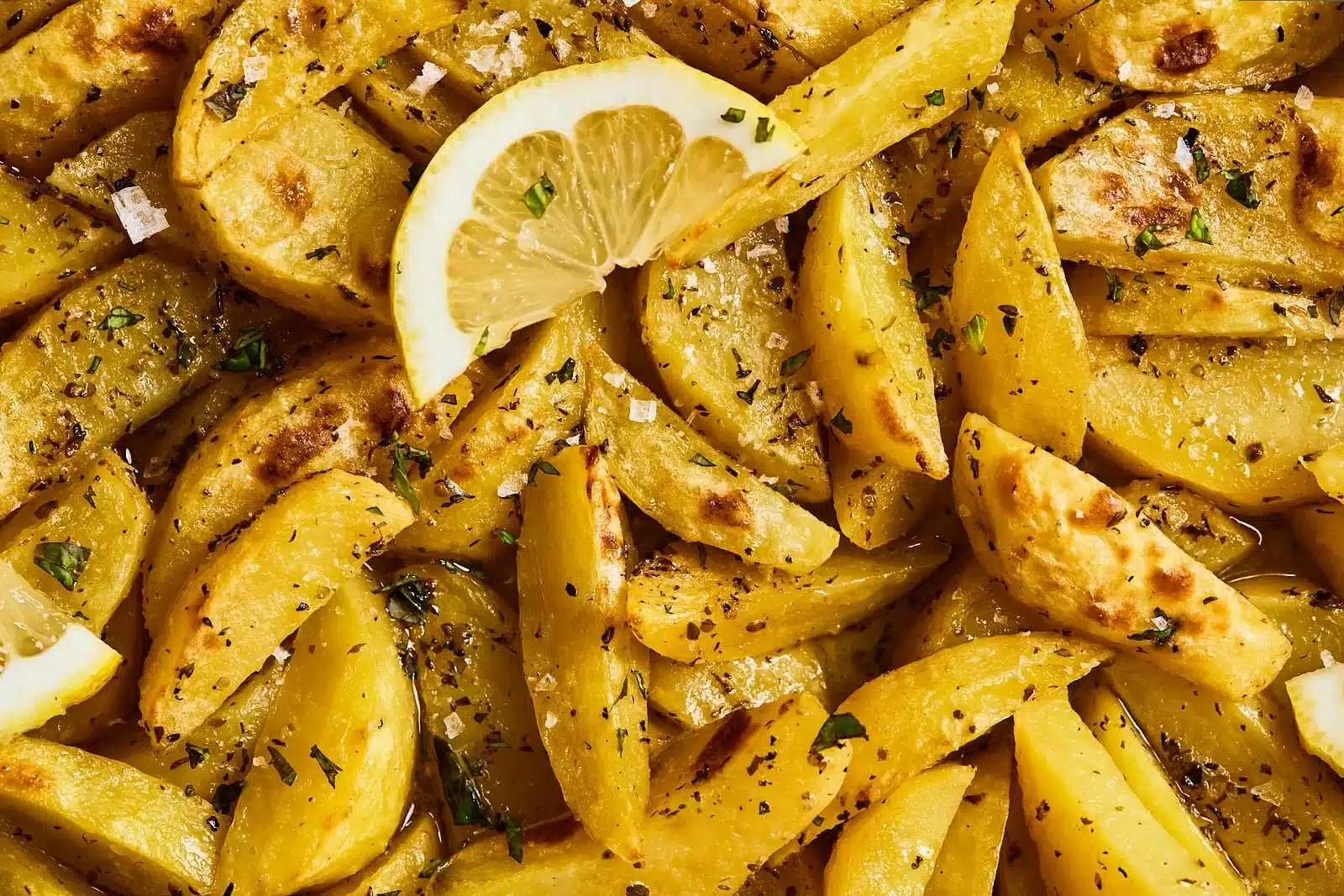 Greek Roasted Lemon Potatoes
