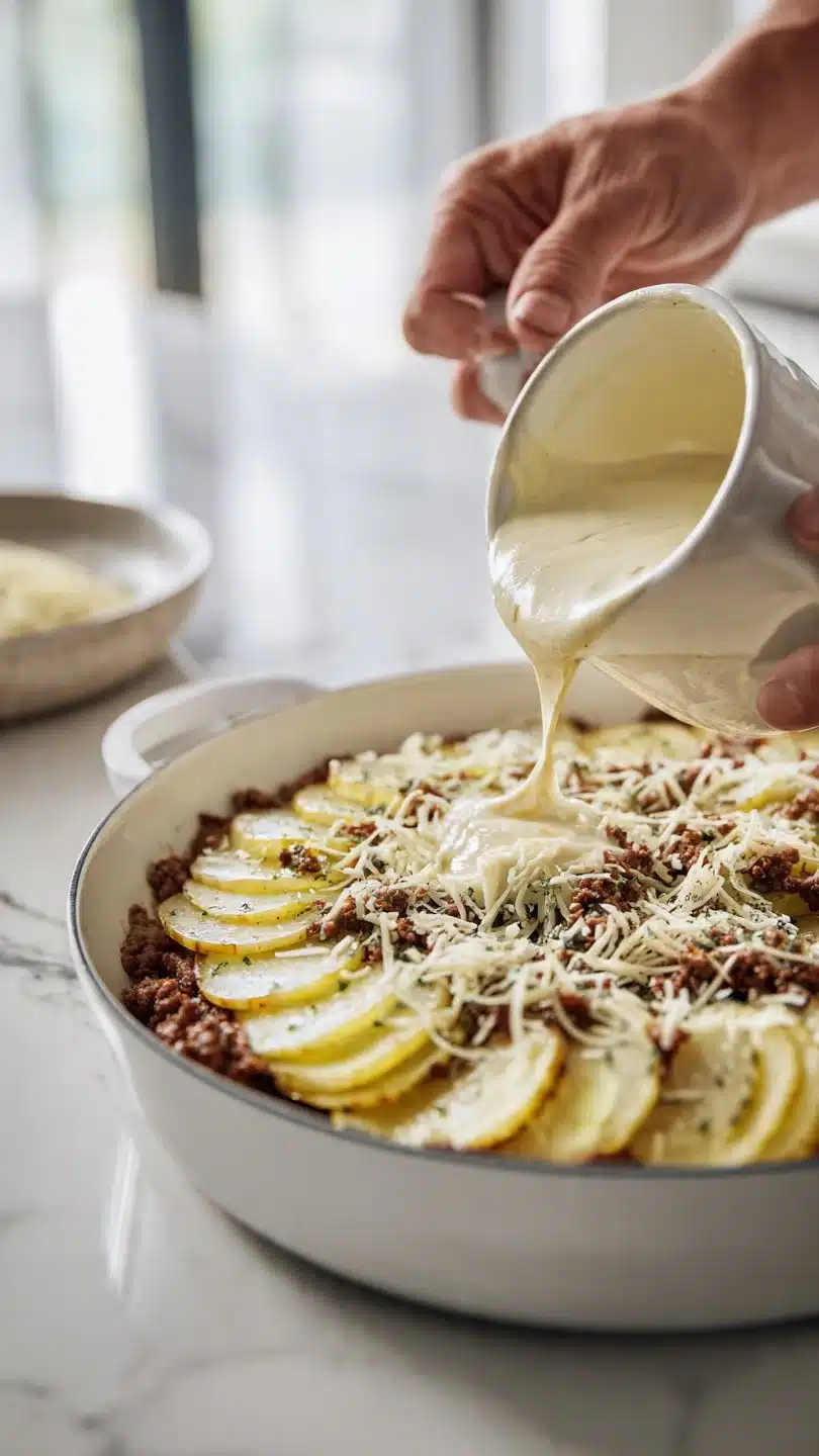 Ground Beef and Potatoes Casserole 1 Ground Beef and Potatoes Casserole