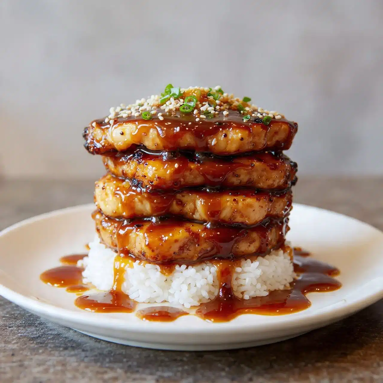 Hawaiian Huli Huli Chicken Stack 2 Hawaiian Huli Huli Chicken Stack