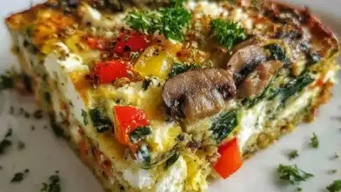 High-Protein Veggie Bake with Cottage Cheese 1 High-Protein Veggie Bake with Cottage Cheese