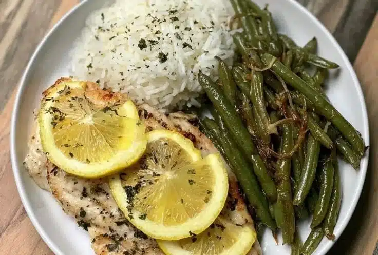 Lemon Garlic Butter Tilapia