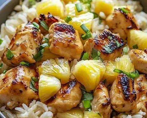 Pineapple Chicken and Rice
