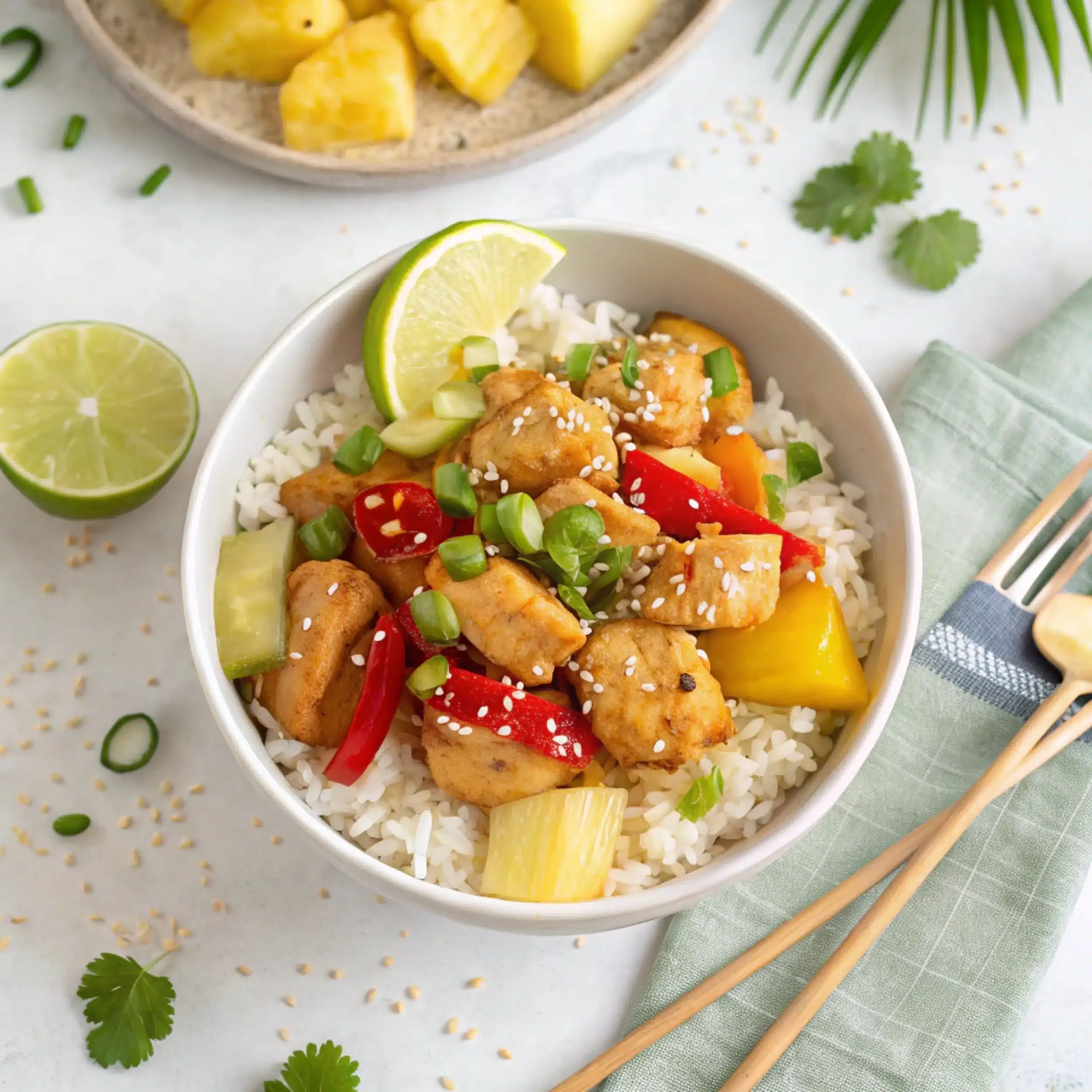 Pineapple Chicken and Rice