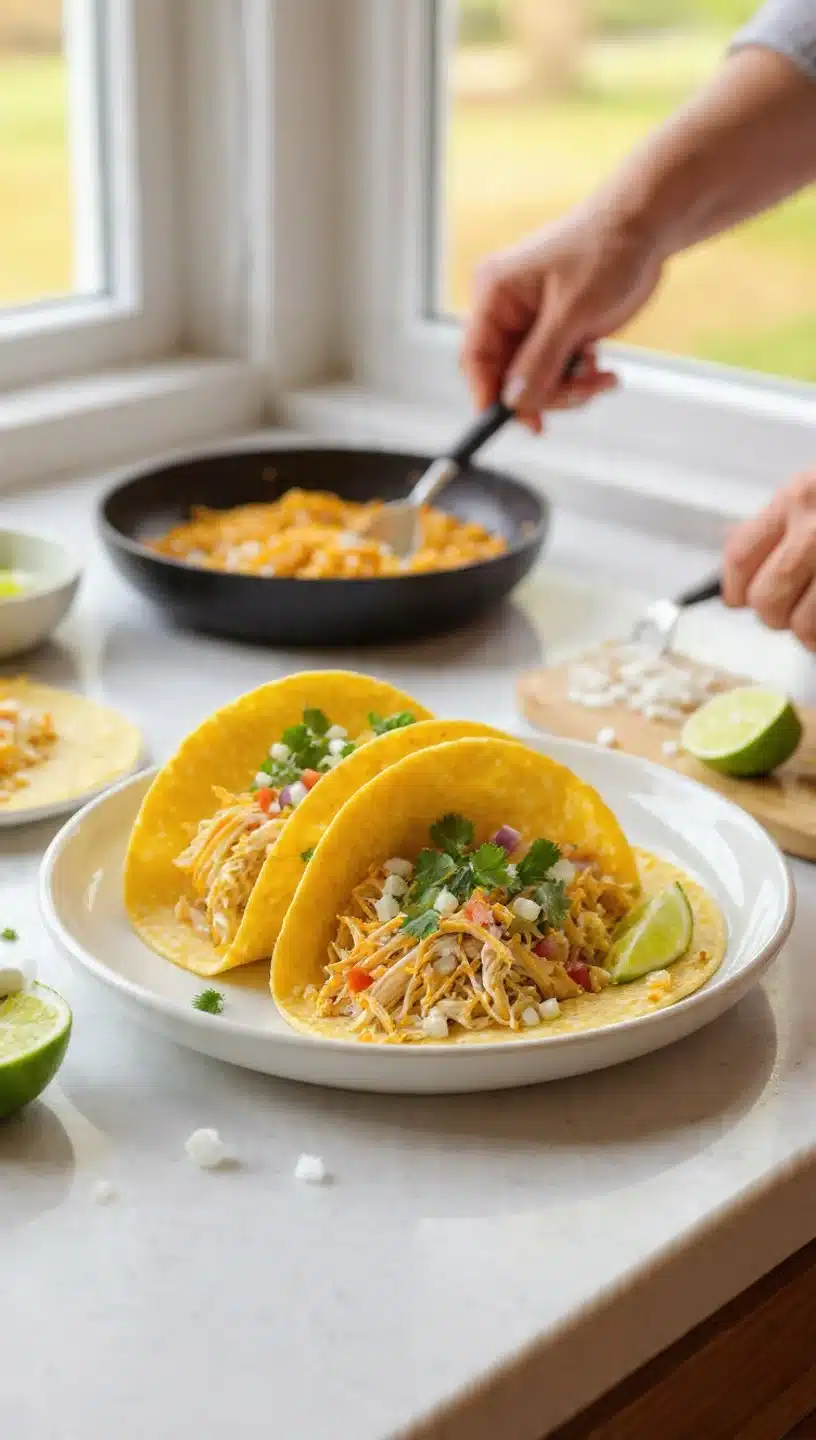 Pulled Chicken Tacos