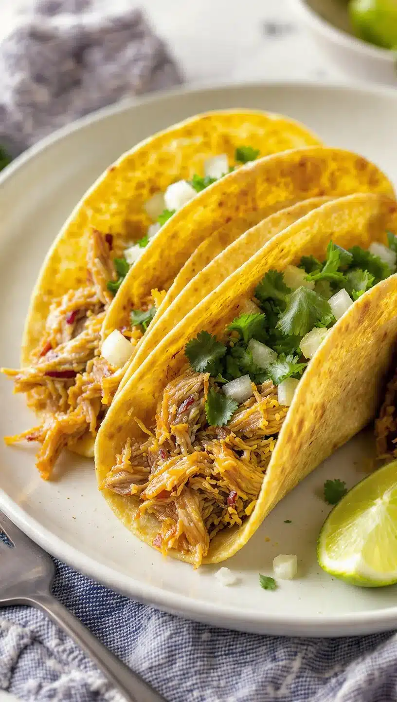 Pulled Chicken Tacos