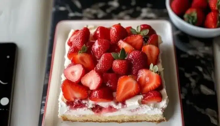 Strawberry Shortcake Sheet Cake 2 Strawberry Shortcake Sheet Cake