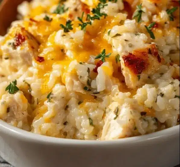 Angel Chicken and Rice Casserole