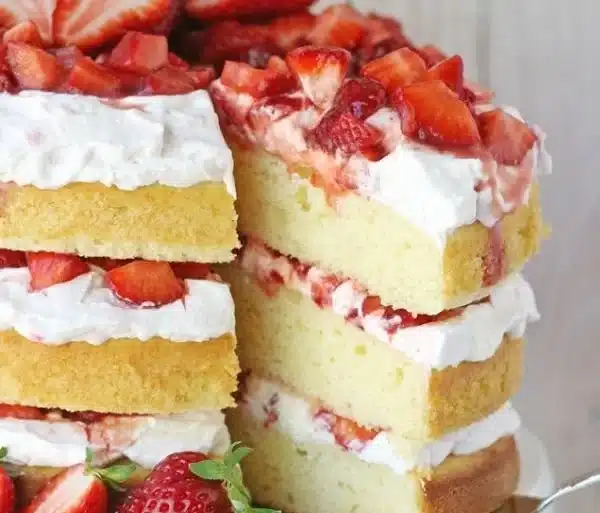 Best Strawberry Shortcake Cake 2 Best Strawberry Shortcake Cake