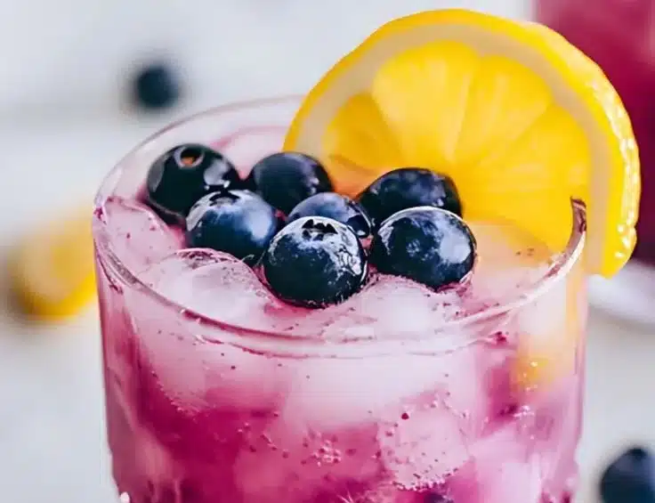 Blueberry Lemonade Vodka Smash 1 Blueberry Lemonade Vodka Smash