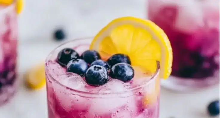 Blueberry Lemonade Vodka Smash 2 Blueberry Lemonade Vodka Smash