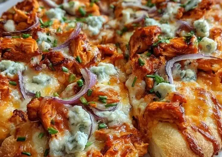 Bold Buffalo Chicken Pizza