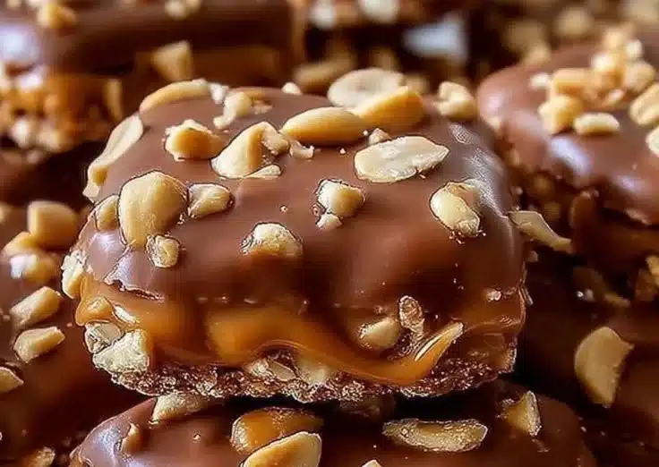 Caramel Peanut Ritz Cracker Bars 1 Caramel Peanut Ritz Cracker Bars