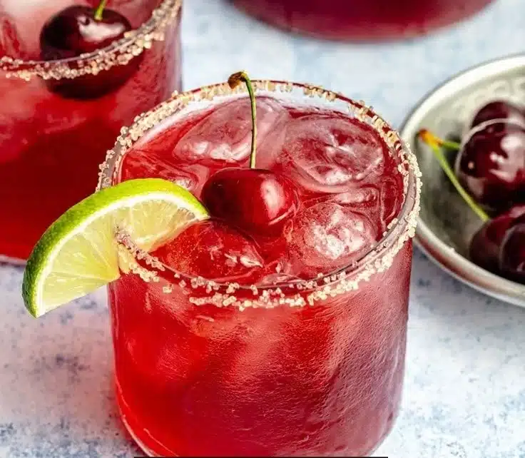 Cherry Limeade Cocktail 2 Cherry Limeade Cocktail