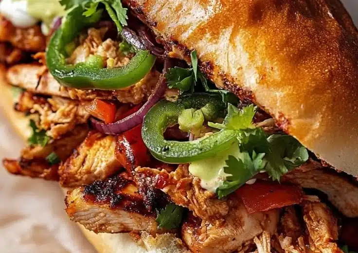 Chicken Torta Sandwich