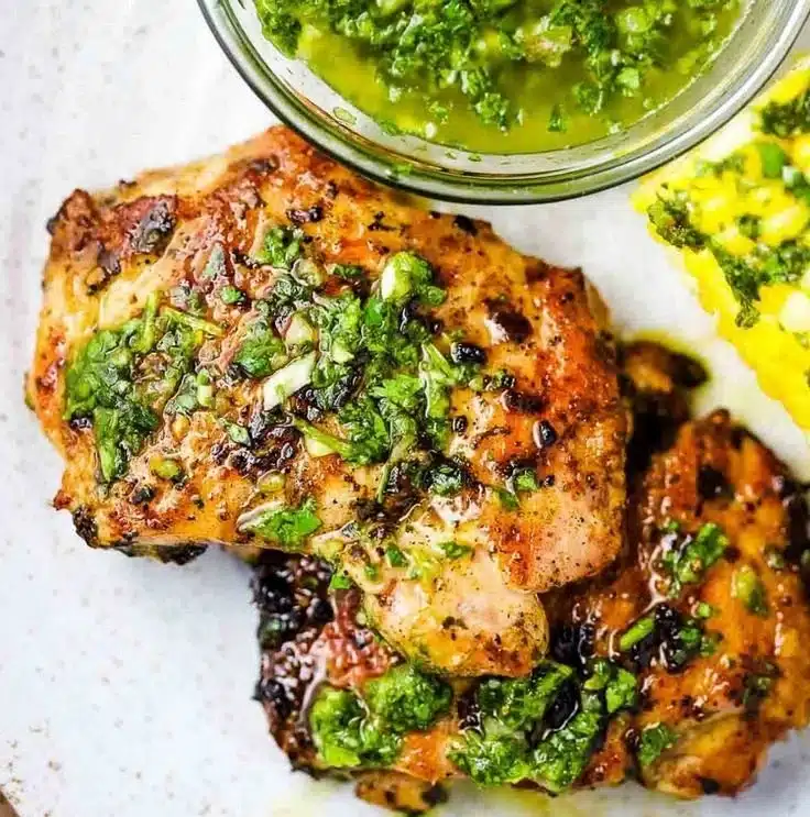 Chimichurri Chicken Thighs 2 Chimichurri Chicken Thighs