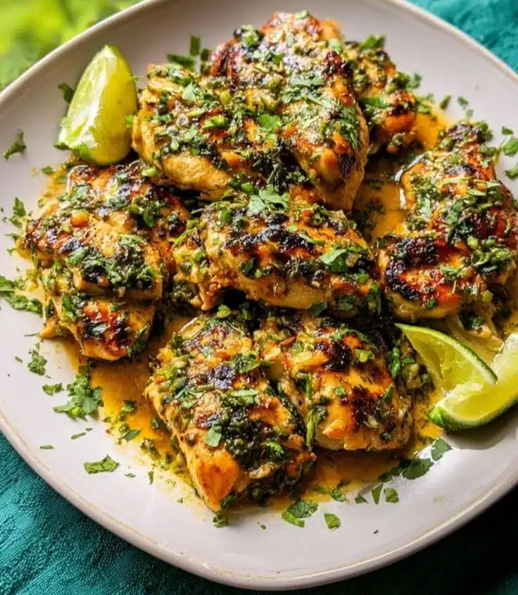 Cilantro Lime Chicken Thighs 1 Cilantro Lime Chicken Thighs