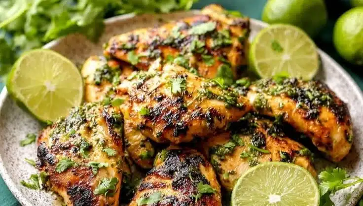 Cilantro Lime Chicken Thighs 2 Cilantro Lime Chicken Thighs