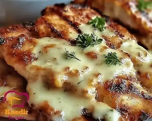 Crispy Malibu Chicken with golden breading and fresh garnishes