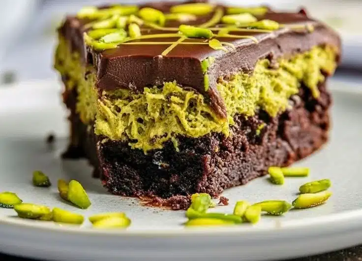 Decadent Dubai Chocolate Birthday Cake with Rich Chocolate Filling