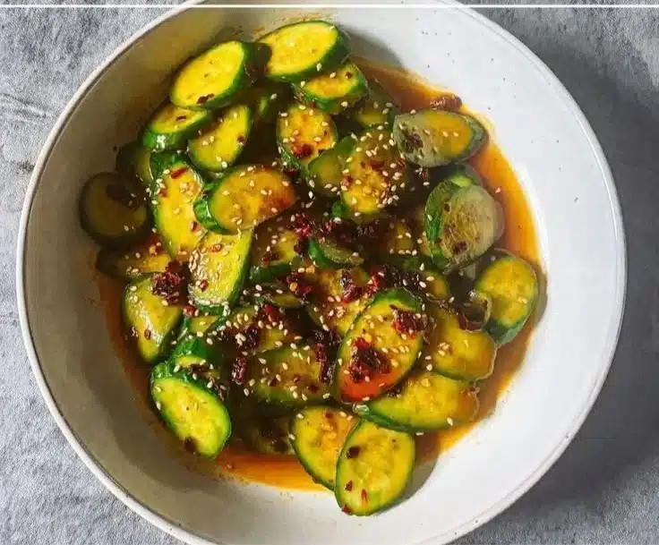 Easy Asian Cucumber Salad 1 Easy Asian Cucumber Salad